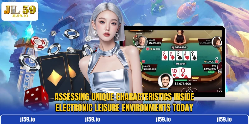 Assessing unique characteristics inside electronic leisure environments today