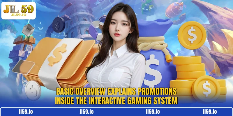 Basic overview explains promotions inside the interactive gaming system