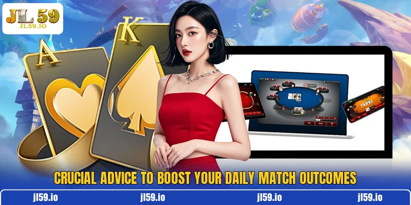 Crucial advice to boost your daily match outcomes