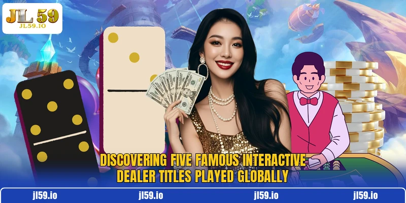 Discovering five famous interactive dealer titles played globally