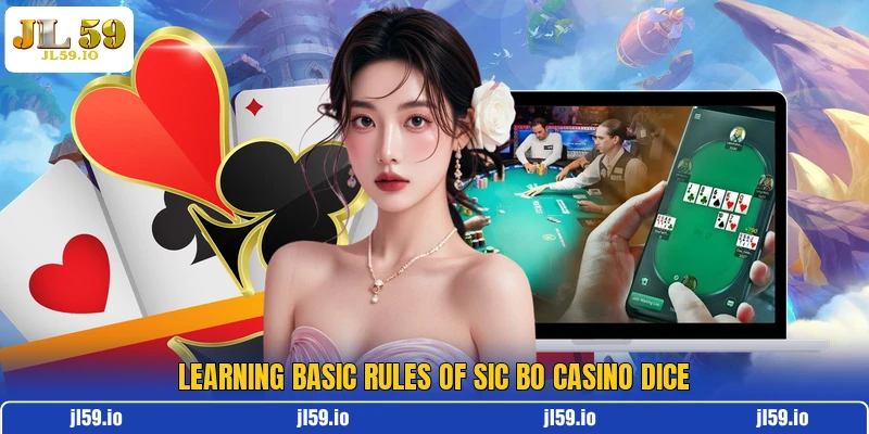 Learning basic rules of Sic Bo Casino Dice