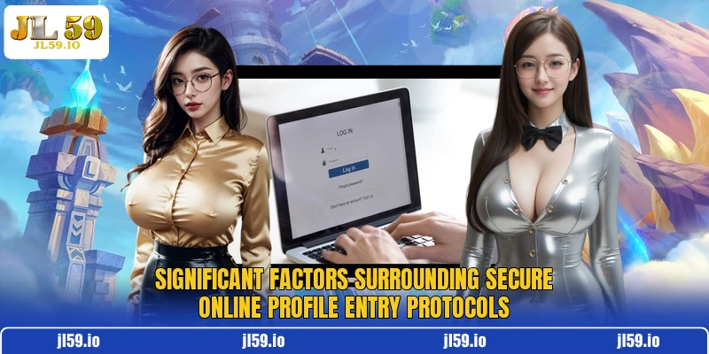Significant factors surrounding secure online profile entry protocols