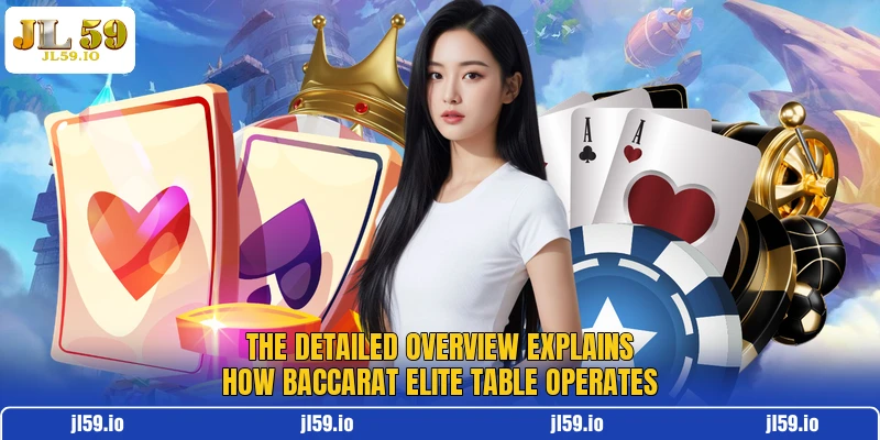 The detailed overview explains how Baccarat Elite Table operates